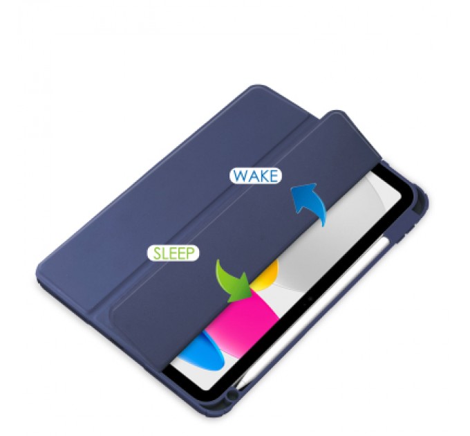 BeCover Чохол до планшета BeCover Soft Edge BeCover Apple iPad 10.9" 2022 Deep Blue (709185)