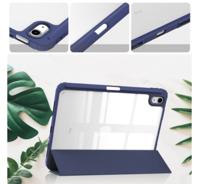 BeCover Чохол до планшета BeCover Soft Edge BeCover Apple iPad 10.9" 2022 Deep Blue (709185)