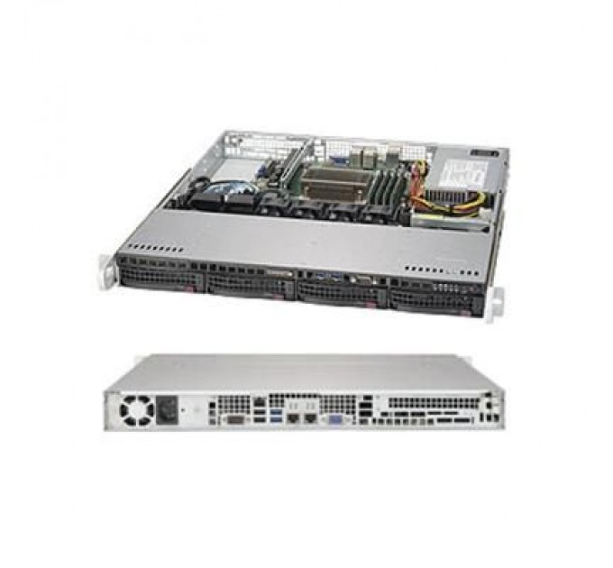 Supermicro Серверна платформа Supermicro CSE-813MFTQC-350CB2