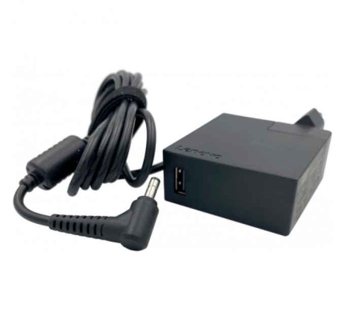 Lenovo Блок живлення до ноутбуку Lenovo 65W 20V, 3.25A, 4.0/1.7, + 5V/1A/USB (LTA65W-USB / A40372)