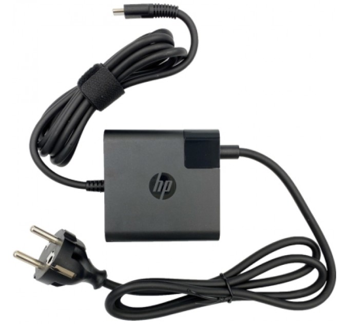HP Блок живлення до ноутбуку HP 65W 20V, 3.25A + 15V, 4.33A + 12V, 5A + 9V, 3A + 5V, 3A, USB type-C (TPN-CA06 / A40369)
