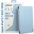 BeCover Чохол до планшета BeCover Tri Fold Soft TPU Silicone Apple iPad 9.7 2017/2018 A1822/A1823/A1893/A1954 Light Blue (708512)
