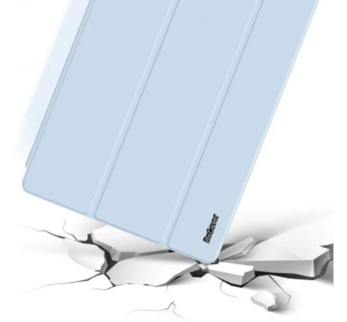 BeCover Чохол до планшета BeCover Tri Fold Soft TPU Silicone Apple iPad 9.7 2017/2018 A1822/A1823/A1893/A1954 Light Blue (708512)
