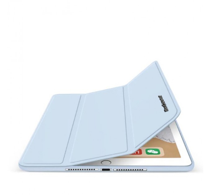 BeCover Чохол до планшета BeCover Tri Fold Soft TPU Silicone Apple iPad 9.7 2017/2018 A1822/A1823/A1893/A1954 Light Blue (708512)