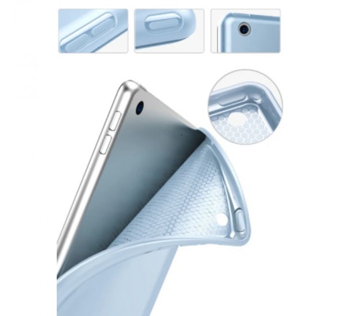 BeCover Чохол до планшета BeCover Tri Fold Soft TPU Silicone Apple iPad 9.7 2017/2018 A1822/A1823/A1893/A1954 Light Blue (708512)
