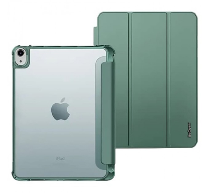 BeCover Чохол до планшета BeCover Soft Edge TPU mount Apple Pencil Apple iPad 10.9" 2022 Dark Green (708489)