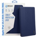 BeCover Чохол до планшета BeCover Tri Fold Soft TPU mount Apple Pencil Apple iPad 10.2 2019/2020/2021 Deep Blue (708456)