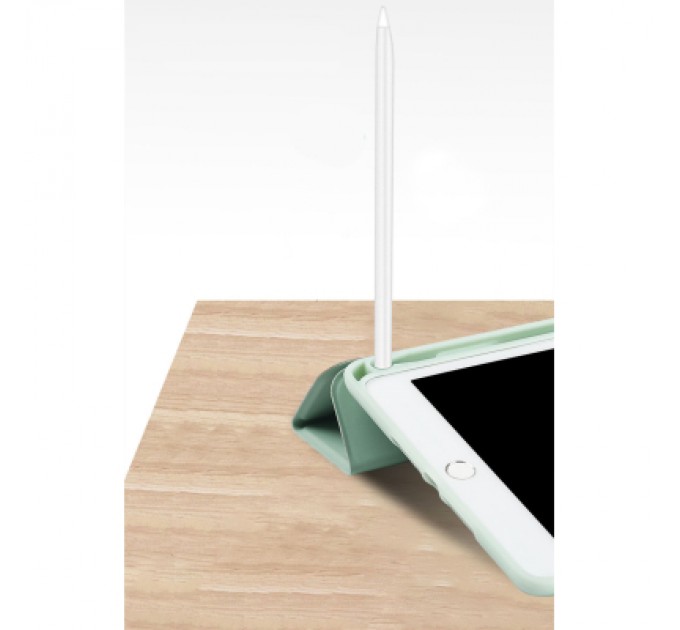 BeCover Чохол до планшета BeCover Tri Fold Soft TPU mount Apple Pencil Apple iPad 10.2 2019/2020/2021 Green (708457)