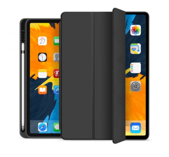 BeCover Чохол до планшета BeCover Tri Fold Soft TPU mount Apple Pencil Apple iPad 10.9" 2022 Black (708459)