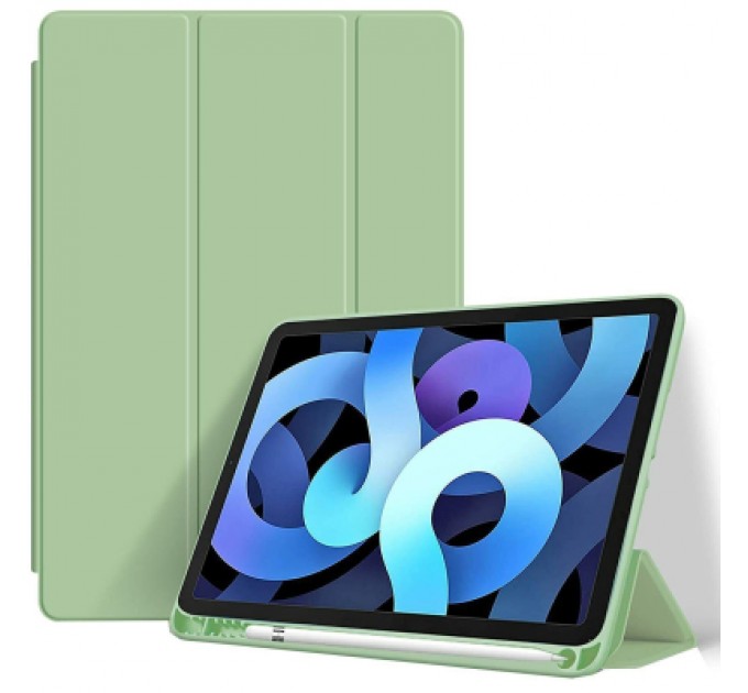 BeCover Чохол до планшета BeCover Tri Fold Soft TPU mount Apple Pencil Apple iPad 10.9" 2022 Light Green (708465)