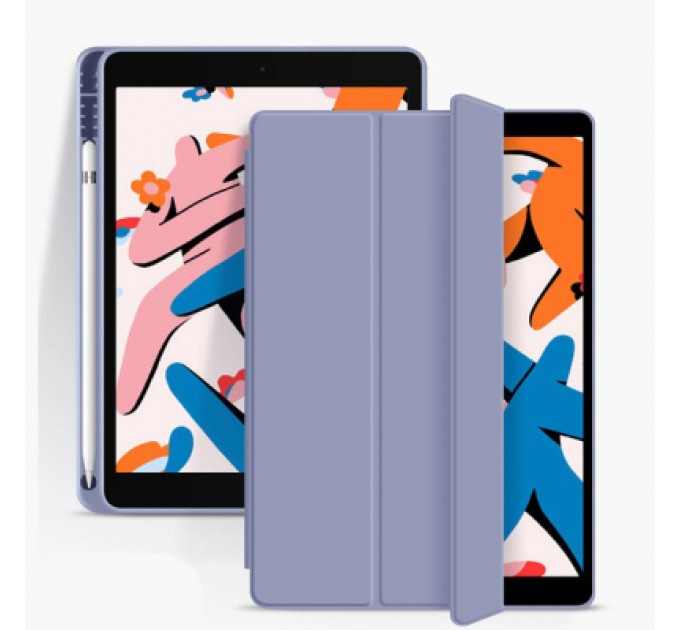 BeCover Чохол до планшета BeCover Tri Fold Soft TPU mount Apple Pencil Apple iPad Air 5 (2022) 10.9" Purple (708455)