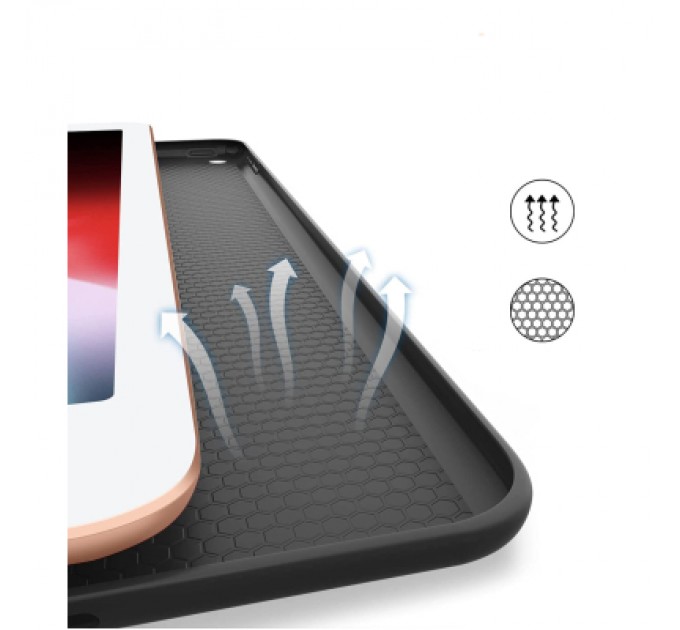 BeCover Чохол до планшета BeCover Tri Fold Soft TPU Silicone Apple iPad 10.9" 2022 Black (708518)