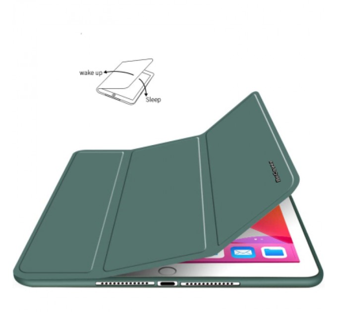 BeCover Чохол до планшета BeCover Tri Fold Soft TPU Silicone Apple iPad 10.9" 2022 Dark Green (708519)