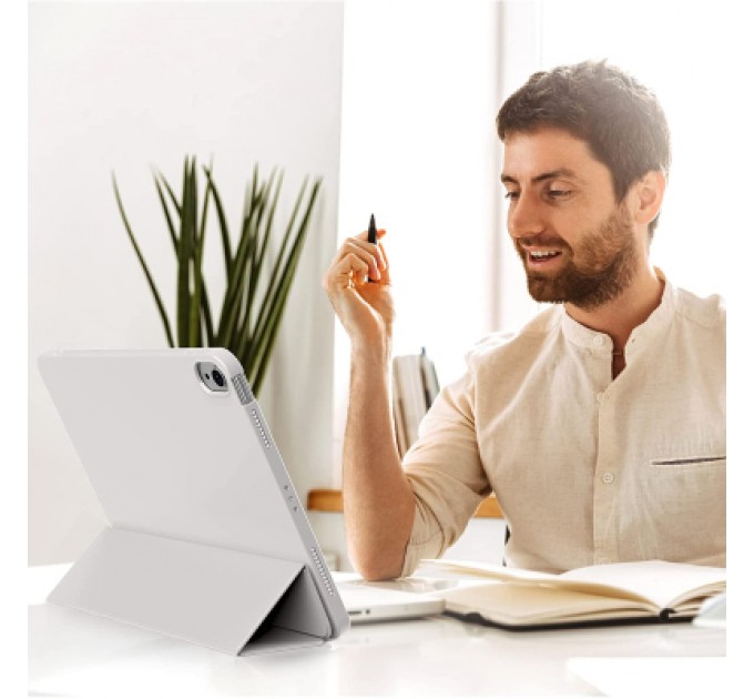 BeCover Чохол до планшета BeCover Tri Fold Soft TPU Silicone Apple iPad 10.9" 2022 Gray (708521)