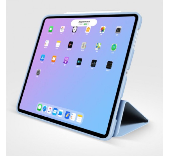 BeCover Чохол до планшета BeCover Tri Fold Soft TPU Silicone Apple iPad Air 4 10.9 2020/2021 Light Blue (708782)