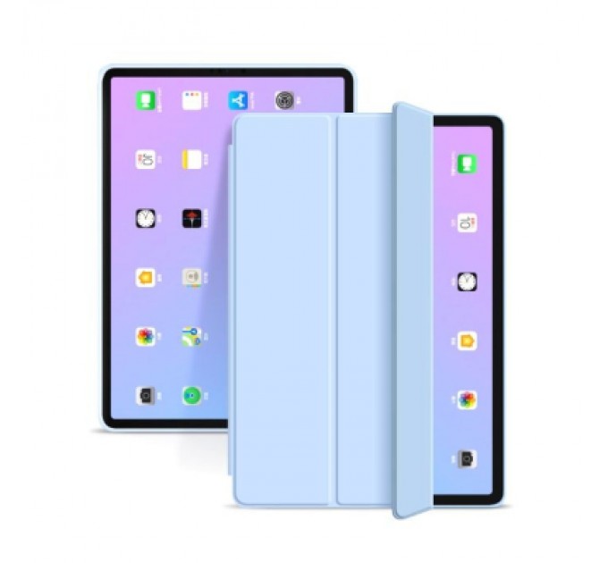 BeCover Чохол до планшета BeCover Tri Fold Soft TPU Silicone Apple iPad Air 4 10.9 2020/2021 Light Blue (708782)
