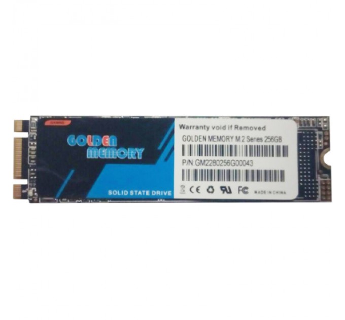 Golden Memory Накопичувач SSD M.2 2280 256GB Golden Memory (GMM2256)