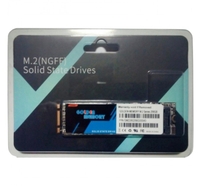 Golden Memory Накопичувач SSD M.2 2280 256GB Golden Memory (GMM2256)