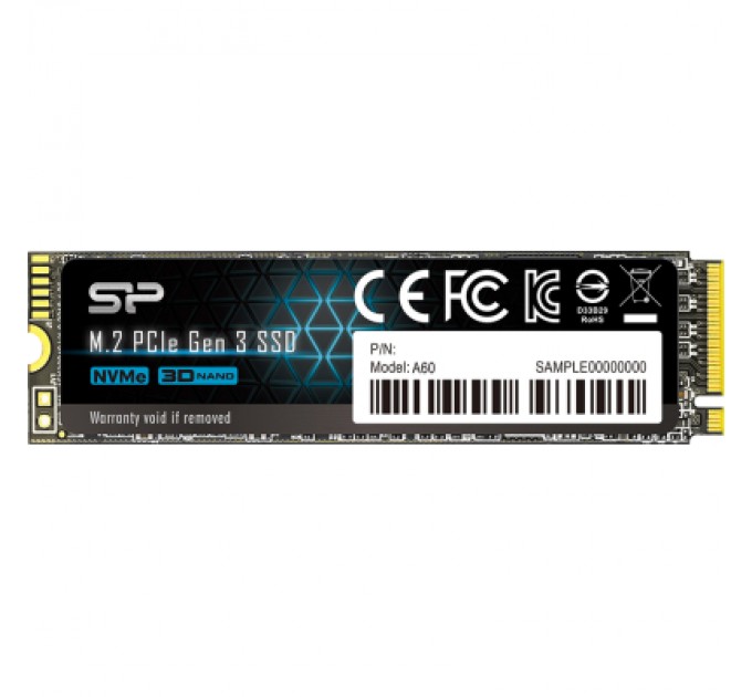 Silicon Power Накопичувач SSD M.2 2280 512GB Silicon Power (SP512GBP34A60M28)