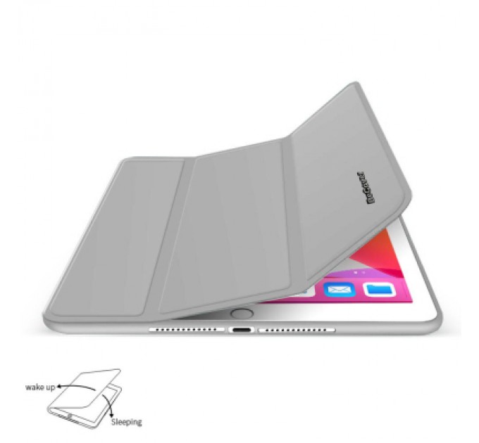 BeCover Чохол до планшета BeCover Tri Fold Soft TPU mount Apple Pencil Apple iPad 10.2 2019/2020/2021 Gray (706744)