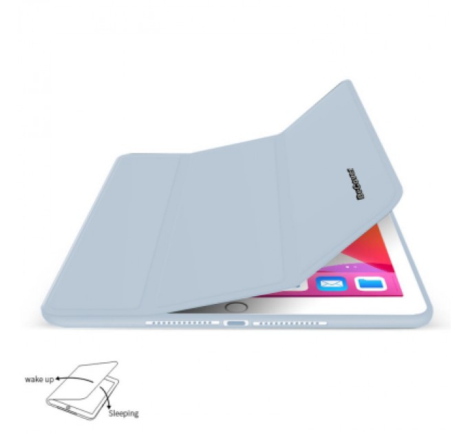 BeCover Чохол до планшета BeCover Tri Fold Soft TPU mount Apple Pencil Apple iPad 10.2 2019/2020/2021 Light Blue (706747)
