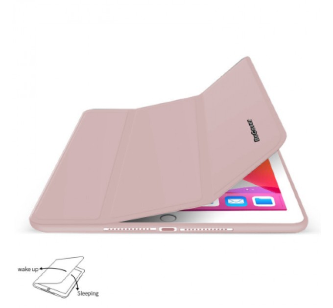 BeCover Чохол до планшета BeCover Tri Fold Soft TPU mount Apple Pencil Apple iPad 10.2 2019/2020/2021 Pink (706745)