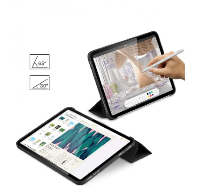 BeCover Чохол до планшета BeCover Tri Fold Soft TPU Silicone Apple iPad 10.2 2019/2020/2021 Black (706881)