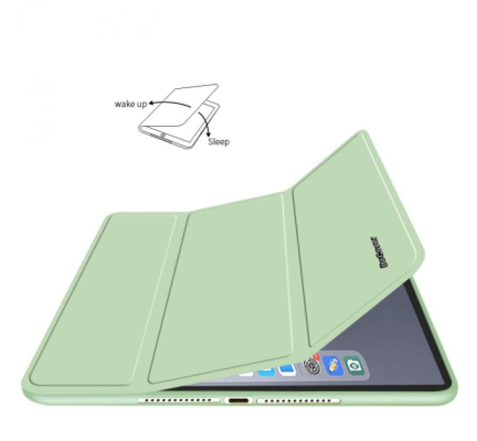 BeCover Чохол до планшета BeCover Tri Fold Soft TPU Silicone Apple iPad 10.2 2019/2020/2021 Green (706884)