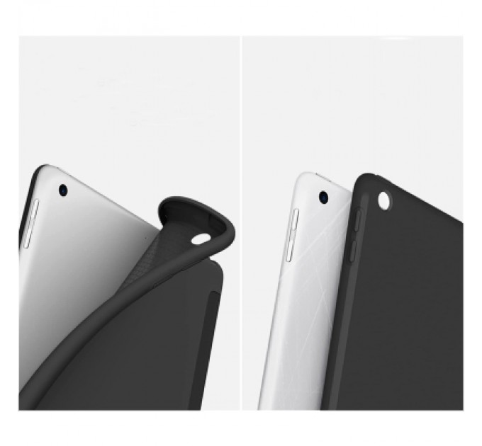 BeCover Чохол до планшета BeCover Tri Fold Soft TPU Silicone Apple iPad Air 4 10.9 2020/2021 Black (706869)