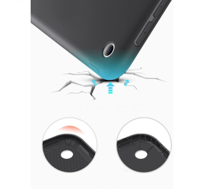 BeCover Чохол до планшета BeCover Tri Fold Soft TPU Silicone Apple iPad Air 4 10.9 2020/2021 Black (706869)