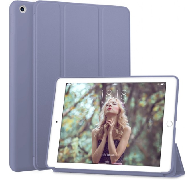 BeCover Чохол до планшета BeCover Tri Fold Soft TPU Silicone Apple iPad Air 4 10.9 2020/2021 Purple (706873)