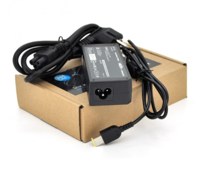 Merlion Блок живлення до ноутбуку Merlion LENOVO 90W 20V 4,5A, прямокутний (pin inside) (01816 / LLN90/20-FOR YOGA)