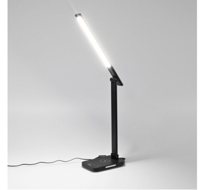 Videx Настільна лампа Videx LED з бездротовою зарядкою  18W 1800-6500K (VL-TF17B)