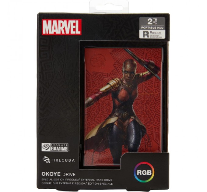 Seagate Зовнішній жорсткий диск 2.5" 2TB Okoye FireCuda Gaming Drive Seagate (STLX2000403)