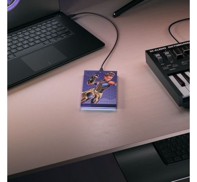 Seagate Зовнішній жорсткий диск 2.5" 2TB Shuri FireCuda Gaming Drive Seagate (STLX2000402)