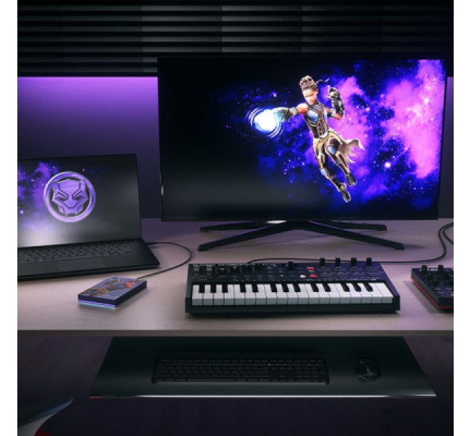 Seagate Зовнішній жорсткий диск 2.5" 2TB Shuri FireCuda Gaming Drive Seagate (STLX2000402)