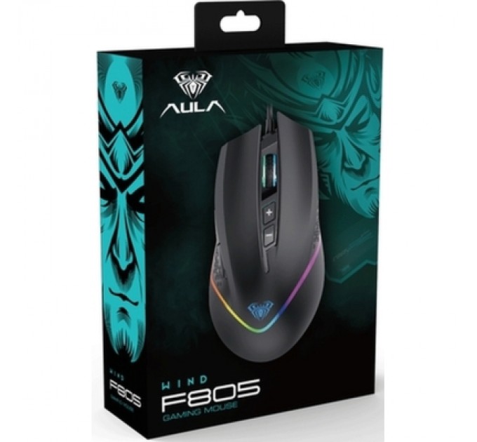 Aula Мишка Aula F805 USB Black (6948391212906)