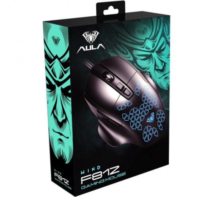 Aula Мишка Aula F812 USB Black (6948391213132)