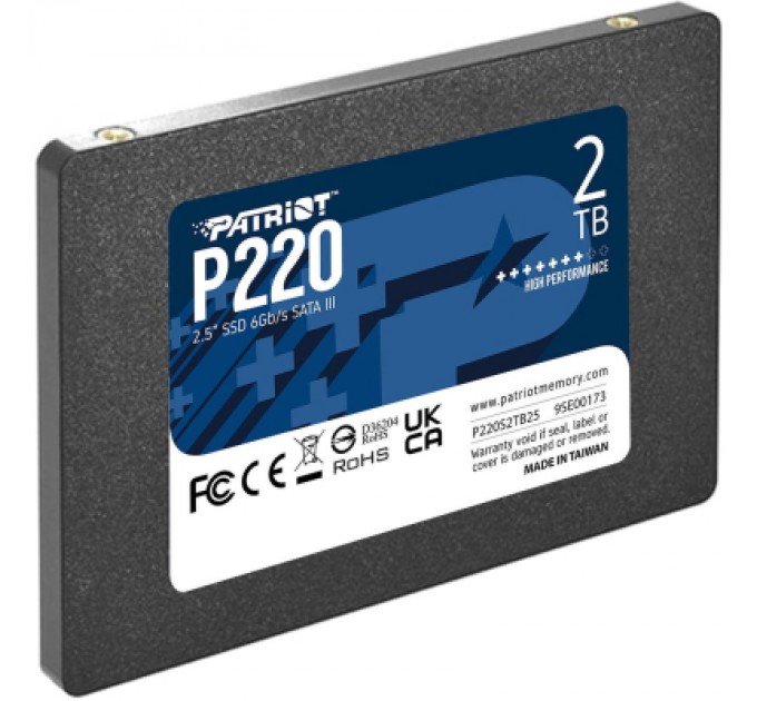 Patriot Накопичувач SSD 2.5" 2TB P220 Patriot (P220S2TB25)