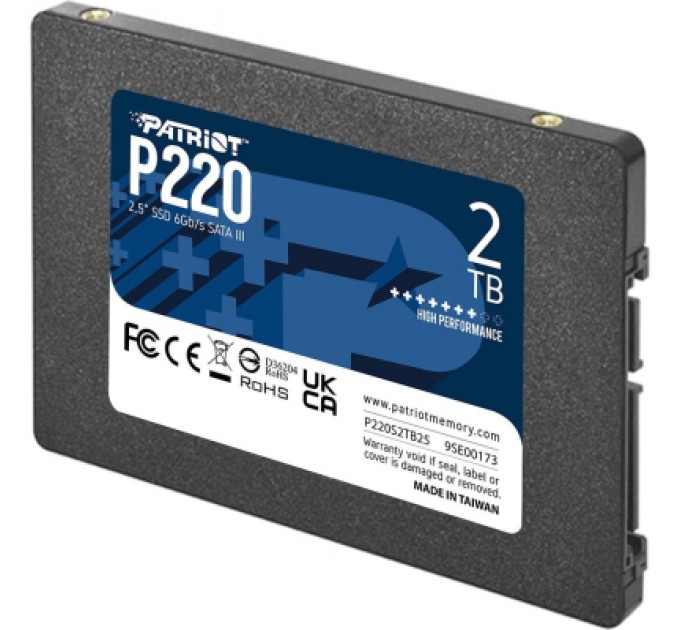 Patriot Накопичувач SSD 2.5" 2TB P220 Patriot (P220S2TB25)