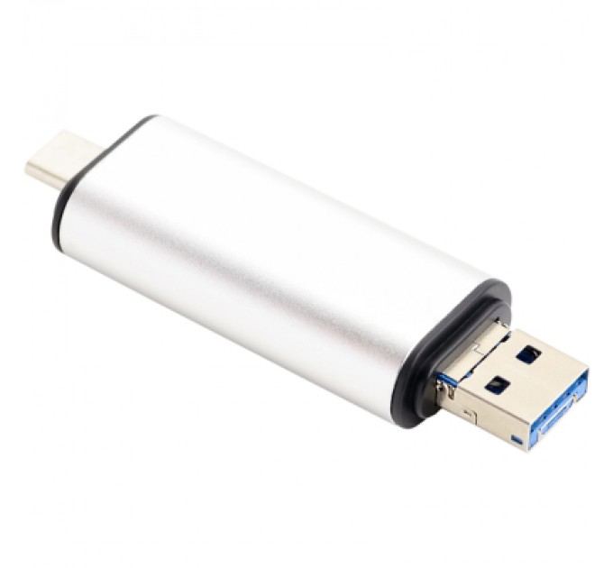 XoKo Концентратор XoKo AC-440 Type-C USB 3.0 and MicroUSB/SD Card Reader (XK-AС-440)