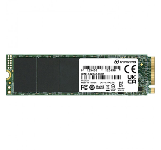 Transcend Накопичувач SSD M.2 2280 1TB Transcend (TS1TMTE115S)