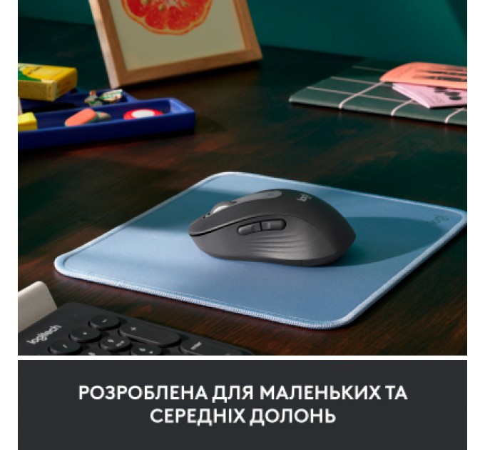 Logitech Мишка Logitech Signature M650 Wireless for Business Graphite (910-006274)