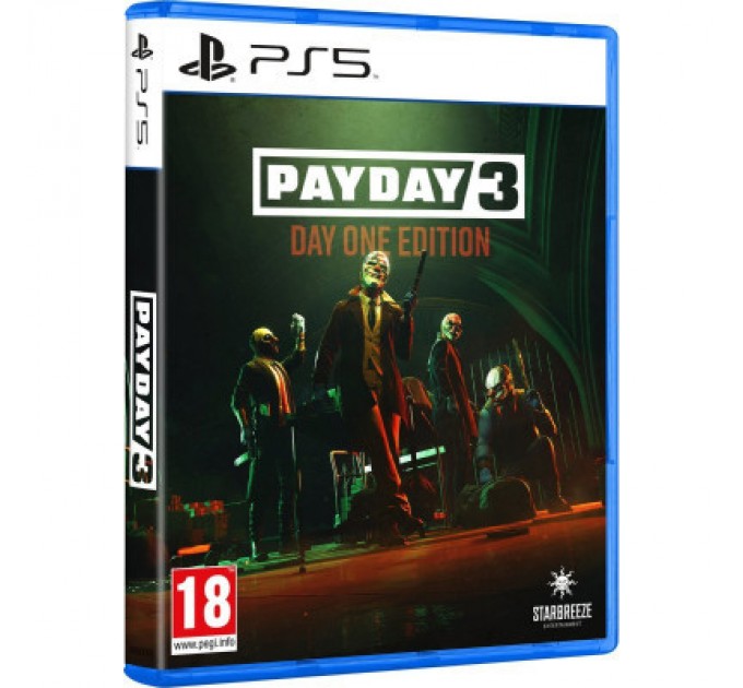 Sony Гра Sony PAYDAY 3 Day One Edition, BD диск (1121374)