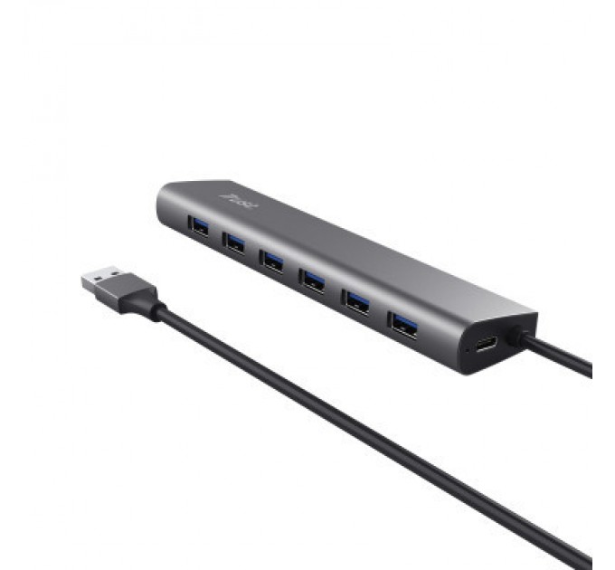 Trust Порт-реплікатор Trust Dalyx 7-in-1 USB-A 3.2 Aluminium Dock (24967_TRUST)