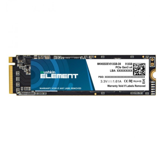 Mushkin Накопичувач SSD M.2 2280 512GB Mushkin (MKNSSDEV512GB-D8)