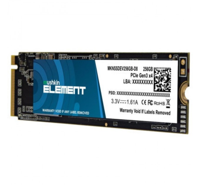 Mushkin Накопичувач SSD M.2 2280 256GB Mushkin (MKNSSDEV256GB-D8)