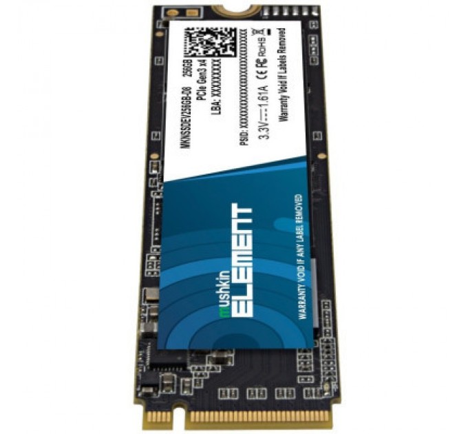 Mushkin Накопичувач SSD M.2 2280 256GB Mushkin (MKNSSDEV256GB-D8)