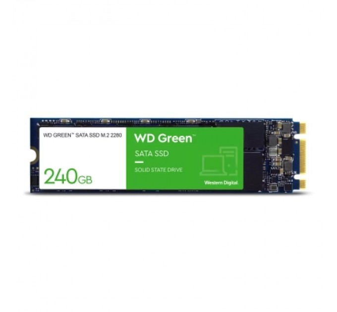 WESTERN DIGITAL Накопичувач SSD M.2 2280 240GB WD (WDS240G3G0B)