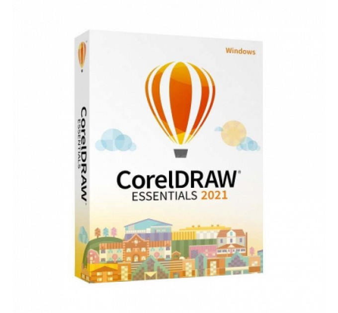Corel ПЗ для мультимедіа Corel CorelDRAW Essentials 2021 EN Windows (ESDCDE2021ROEU)